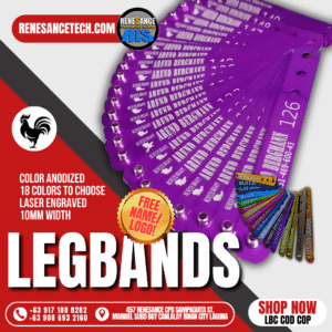 Renesance Aluminum Legbands